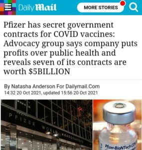 Read more about the article Since Malta donated thousands of AstraZeneca vaccine doses to Libya  can the government tell us what kind of contract did it sign with Pfizer?