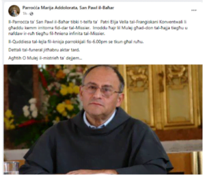 Read more about the article Dear Father Elija  thank you. Now rest in God’s arms.