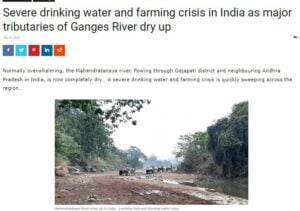 Read more about the article A look at the water “shortages” crisis in foreign countries – part 2.