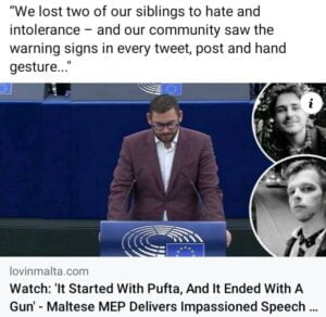 Read more about the article While our MEPs were dead silent about the narrative of Covid-19  our MEP Cyrus Engerer has turned into the mouthpiece of the Woke during a passionate speech in the European Parliament.
