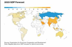 Read more about the article OECD cuts global growth forecast for 2023 — projecting Russia and Germany to fall into recession.