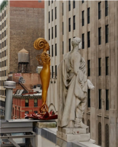 Read more about the article The latest erected statue at the New York Courthouse – a pagan idol to symbolize abortion in aid of the goddess of baby killing!
