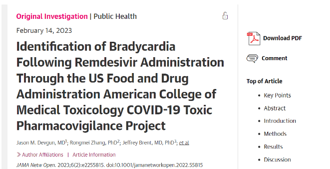 Read more about the article A new study shows that Remdesivir also causes bradycardia: Dr. Fearne owes the Maltese nation an explanation about the authorization of its use on COVID-19 patients.