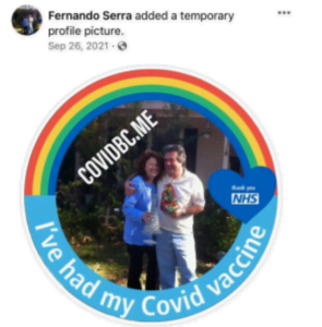Read more about the article Fernando Serra  whose profile picture frame shows that he took the Covid-19 vaccine  went to bed and sadly  didn’t wake up.