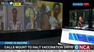 Read more about the article Calls for the suspension of the Covid-19 vaccines in South Africa because of the adverse reactions that doctors are seeing  hit the mainstream media.