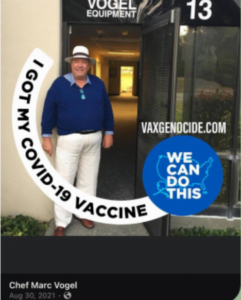 Read more about the article Marc Vogel  who was vaccinated with the Covid-19 vaccine  died suddenly and unexpectedly.