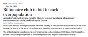Read more about the article The issue of overpopulation: what was discussed in 2009?