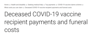 Read more about the article The Australian Government is offering to pay for the funerals of people that the Covid-19 vaccine it mandated  killed. Why isn’t the Maltese government paying for such funerals?
