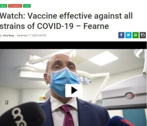 Read more about the article The variations in the Covid Vaccine efficacy rates confirm the media hype of much ado about science – Dr Fearne claims the opposite