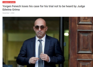 Read more about the article The sentence against Fr David Muscat is a threat to our freedom of expression which happened to be given by judge Edwina Grima who happened to be presiding over Yorgen Fenech’s trial!