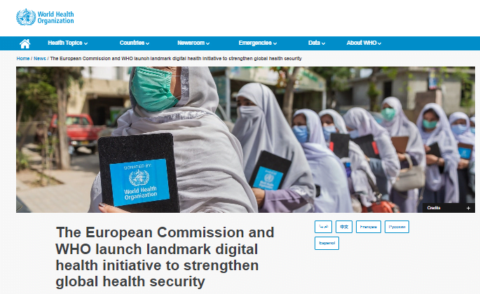 Read more about the article A Digital Covid-19 certificate has now been launched by the WHO in collaboration with the European Commission