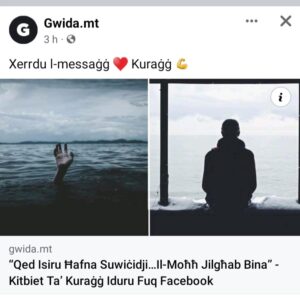 Read more about the article Is Gwida.mt pushing the suicide narrative for the sudden, unexpected deaths of people that it has become a daily obituary of?