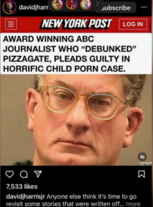 Read more about the article Paedophilia and pizza codes