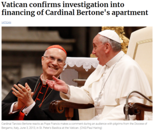 Read more about the article When Cardinal Bertrope combined two precious apartments inside the Vatican into one, being financed by the Vatican’s children’s hospital Bambino Gesu’
