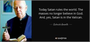 Read more about the article When the Vatican’s chief exorcist said that the devil resides in the Vatican
