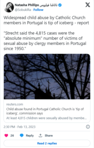 Read more about the article A look at more sexual abuses by the clergy, with the hope that the church cleanses itself and honours Christ