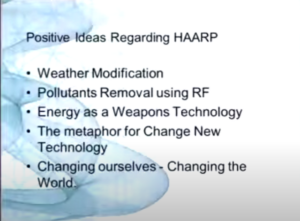 Read more about the article Weather manipulation: Dr Nick Begich on the ideas that the military would give you to support programs like HAARP (1)