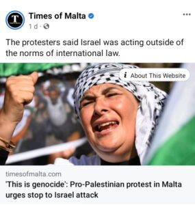 Read more about the article Malta follows the divine-and-conquer strategy: the Arabic Culture Information Society’s protest