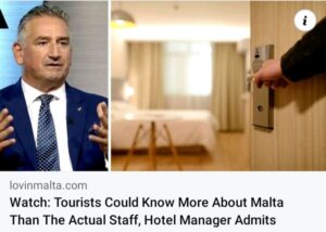 Read more about the article The Maltese hospitality industry should blame itself instead of the lack of Maltese workers that it has itself encouraged in the long run