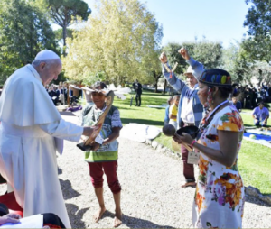 Read more about the article The Heresies of Pope Francis (10) – the presiding over a pagan ceremony