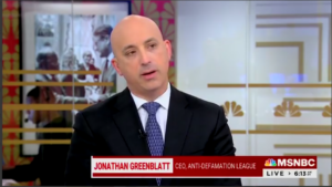 Read more about the article ADL’s Jonathan Greenblatt in an MSNBC interview regarding the Israeli war: “Who’s writing the scripts?”
