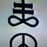 Occult symbols: The New Symbol for the Church of Satan and the Broken Cross/The Crow’s Foot