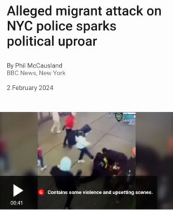 Read more about the article New York City is experiencing an increase in illegal immigrants attacking locals