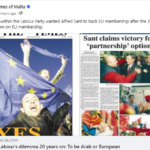 Times of Malta publishes a hate speech article against Dr. Alfred Sant and Arabs, with the complicity of Joseph Muscat, Miriam Dalli, Simon Busuttil and Lawrence Gonzi